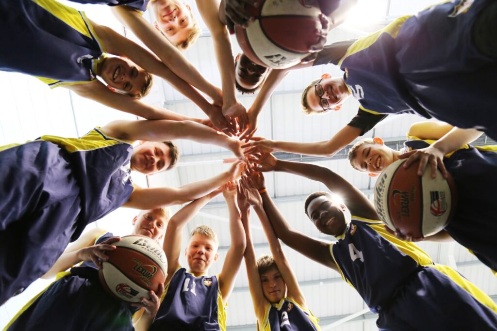 College basketball team